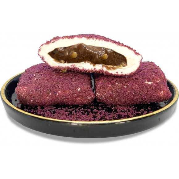 Frambuaz Turta Kaplı Bohça Lokum 500 gr Frambuaz Turta Kaplı Bohça Lokum 500 gr