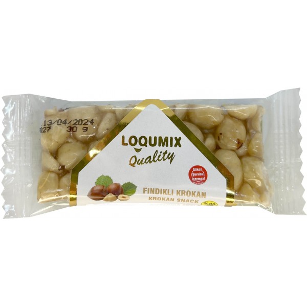 Fındıklı Ballı Krokan 30g * 20 adet Fındıklı Ballı Krokan 30g * 20 adet