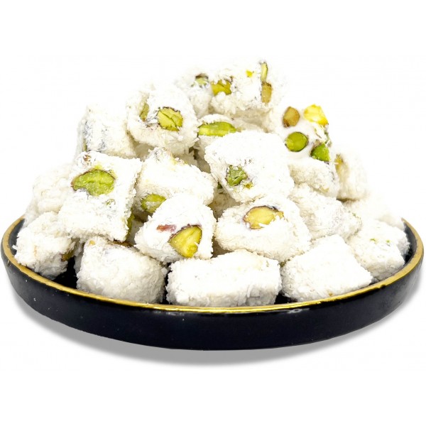 Sütlü Çifte Kavrulmuş Lokum 500 gr Sütlü Çifte Kavrulmuş Lokum 500 gr