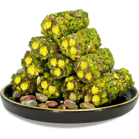 Pirinç Fıstıklı Fitil Lokum 500 gr Pirinç Fıstıklı Fitil Lokum 500 gr