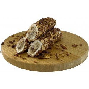 Duble Kavrulmuş Bademli Sarma Lokum 500 gr
