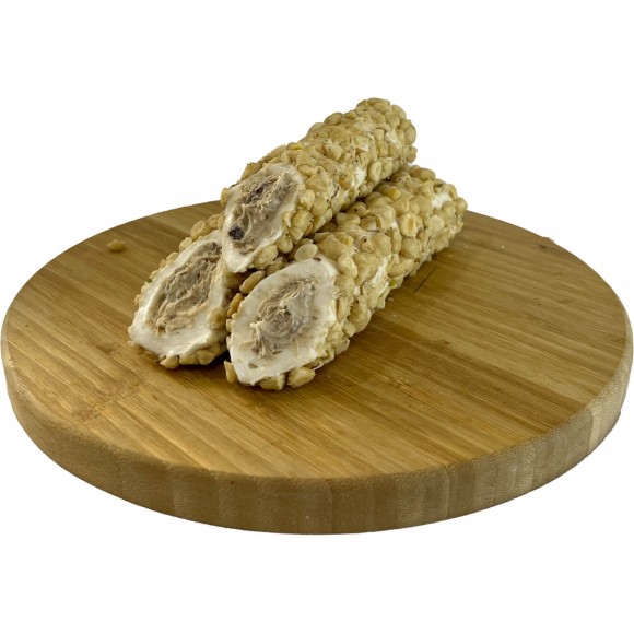 Duble Kavrulmuş Fındıklı Sarma Lokum 500 gr