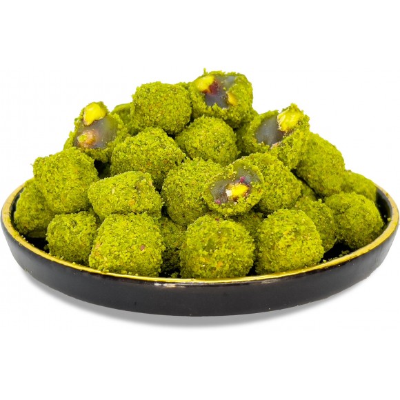 Toz Fıstık Kaplı Çifte Kavrulmuş Lokum 500 gr Toz Fıstık Kaplı Çifte Kavrulmuş Lokum 500 gr