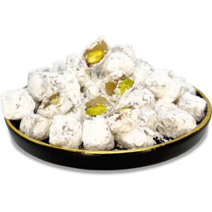 Pudralı Çifte Kavrulmuş Lokum 500 gr Pudralı Çifte Kavrulmuş Lokum 500 gr