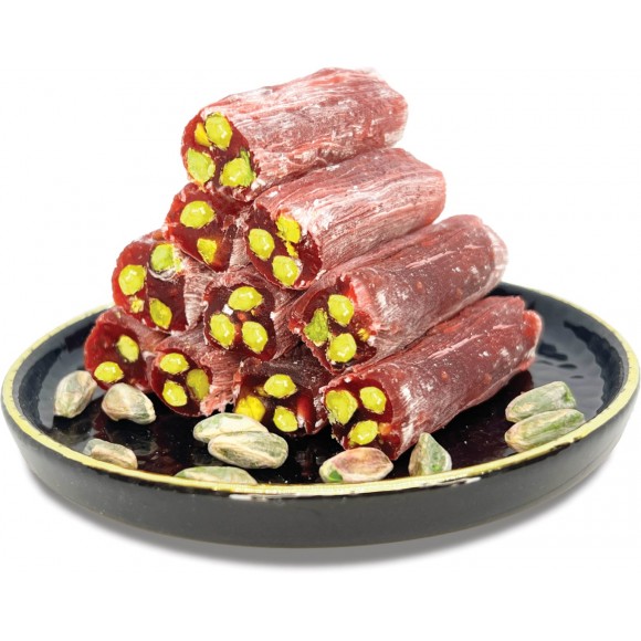 Narlı Fıstıklı Fitil Lokum 500 gr Narlı Fıstıklı Fitil Lokum 500 gr