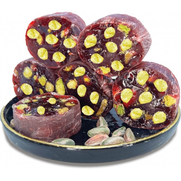 Narlı Fıstıklı Halep Lokumu 500 gr Narlı Fıstıklı Halep Lokumu 500 gr