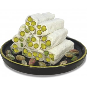 Sütlü Fıstıklı Fitil Lokum 500 gr Sütlü Fıstıklı Fitil Lokum 500 gr