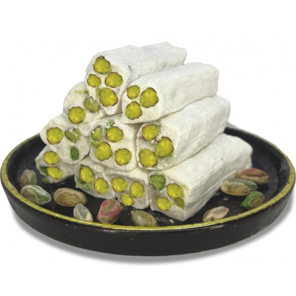 Sütlü Fıstıklı Fitil Lokum 500 gr