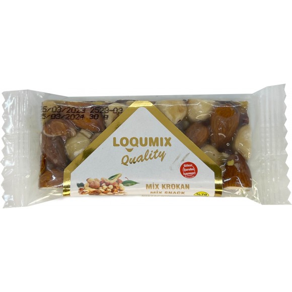 Mix Kuruyemiş Ballı Krokan 30g * 20 adet