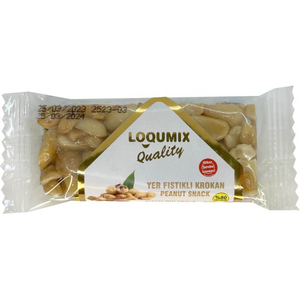 Yer Fıstıklı Ballı Krokan 30g * 20 adet Yer Fıstıklı Ballı Krokan 30g * 20 adet